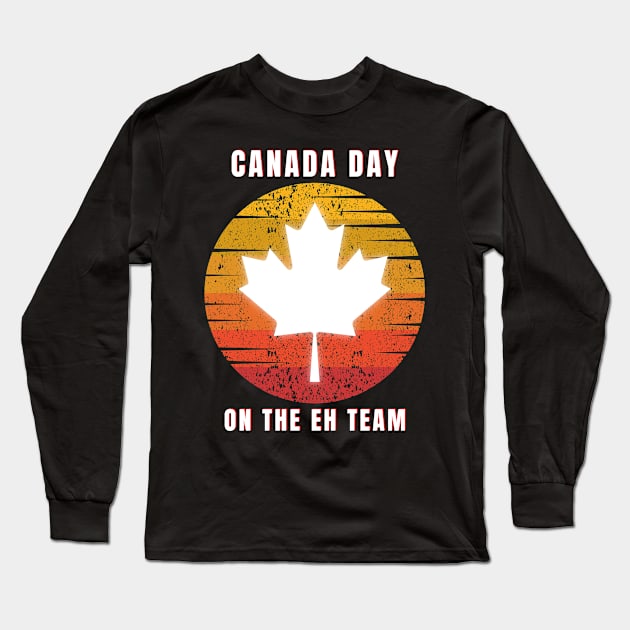 Canada day Long Sleeve T-Shirt by Dieowl